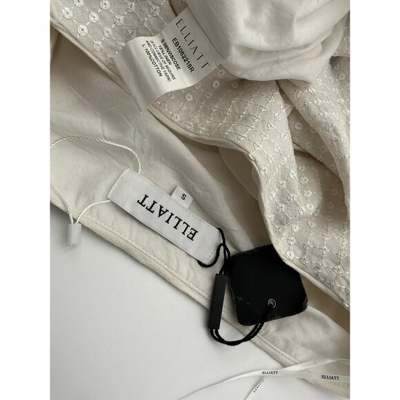 Elliatt 'Ardisia' White Viscose Dress Size S - Picture 2 of 4